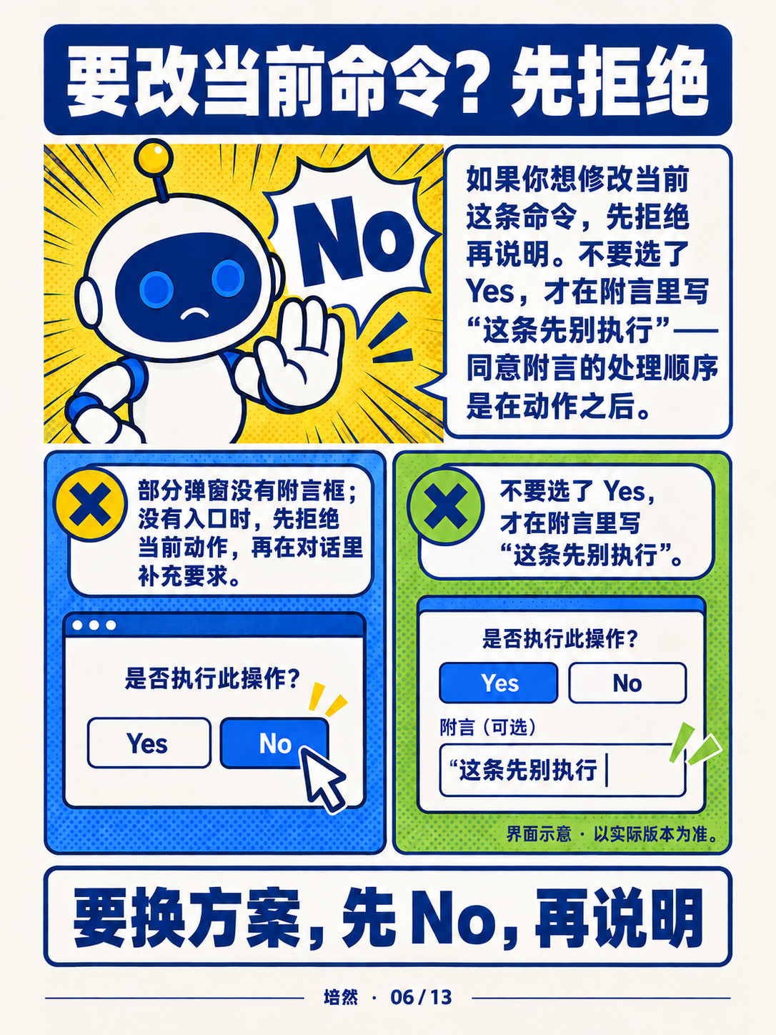 Claude Code弹窗怎么选 · 第 6 / 13 张