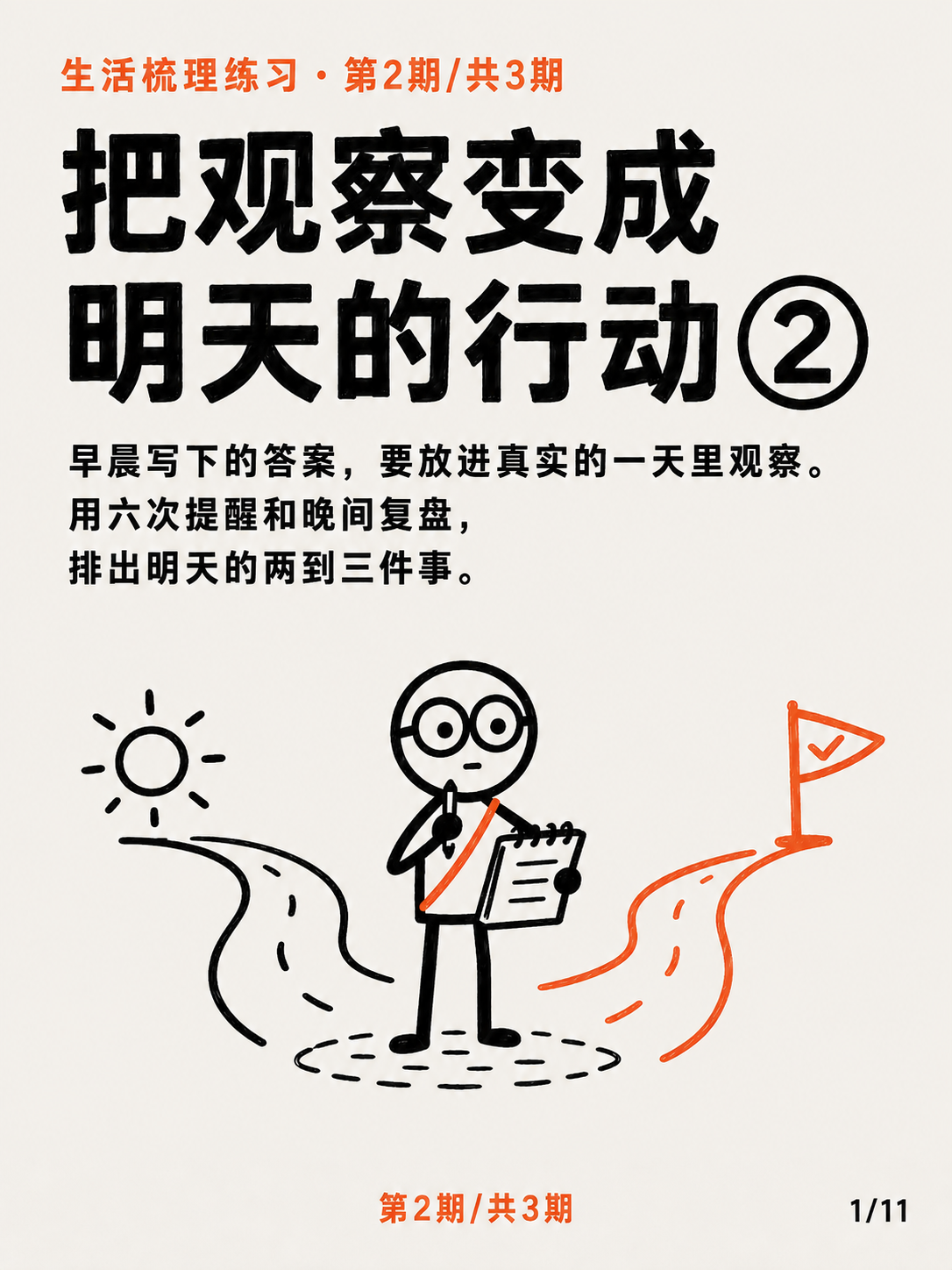 把观察变成明天的行动②